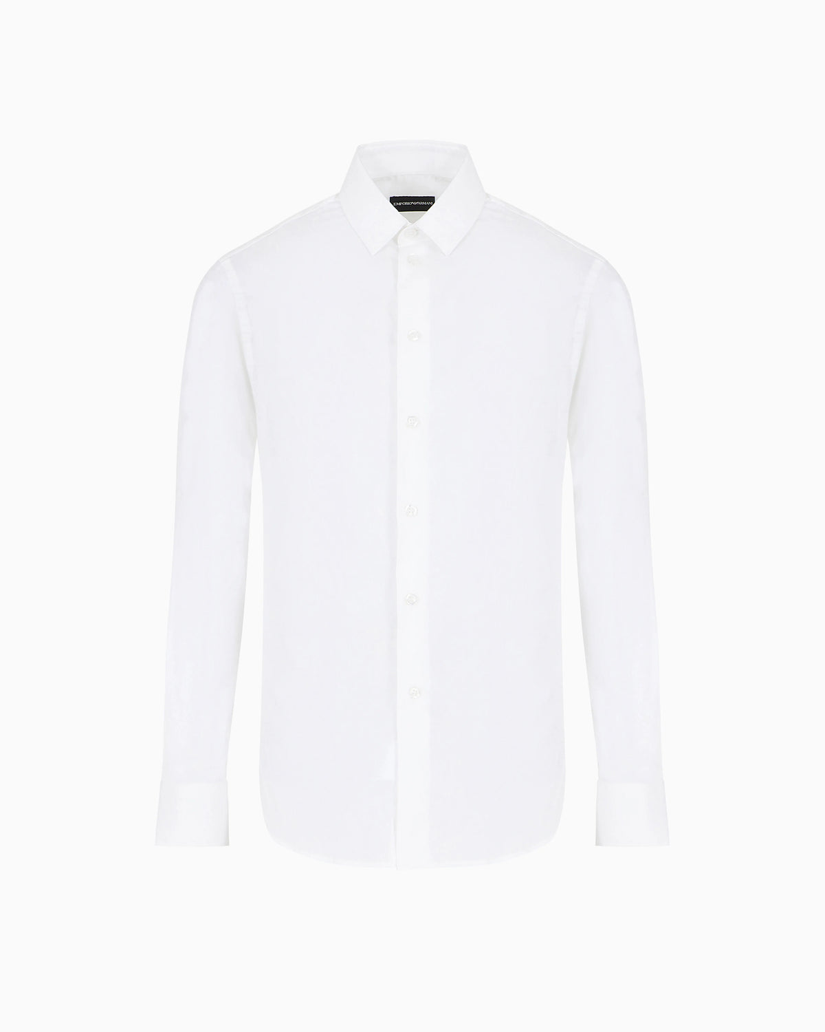 Stretch cotton poplin shirt