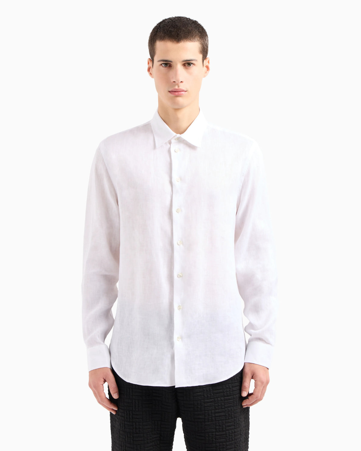 Linen chambray shirt