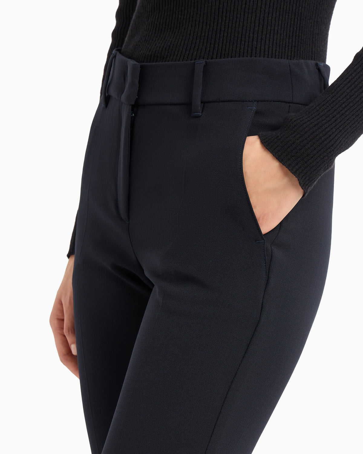 Grain de poudre wool trousers
