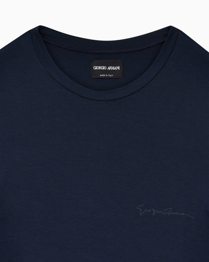 Stretch jersey loungewear T-shirt