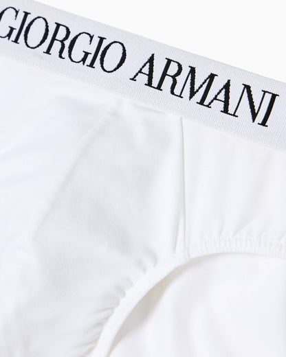 Two-pack of stretch cotton briefs