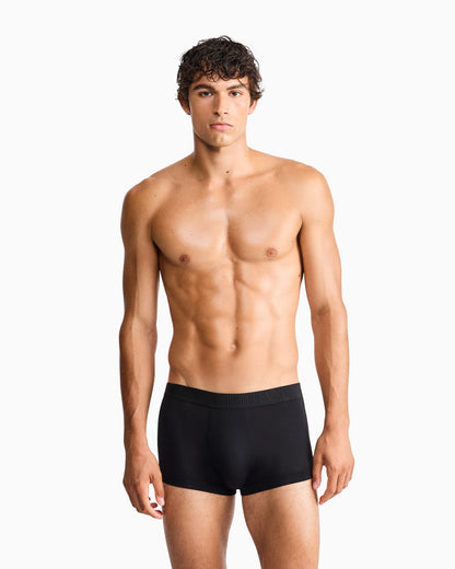 Stretch jersey boxers with logo band