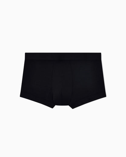 Stretch jersey boxers with logo band