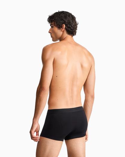 Stretch jersey boxers with logo band