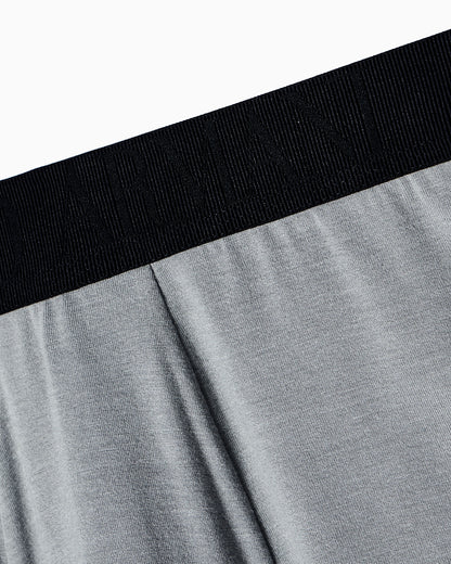 Stretch jersey boxers with logo band
