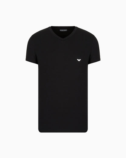 Basic V-neck underwear T-shirt