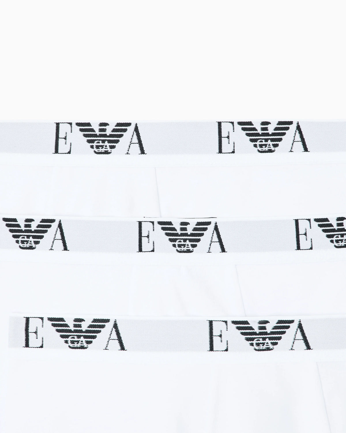 Three pack boxer in stretch cotton with monogram logo