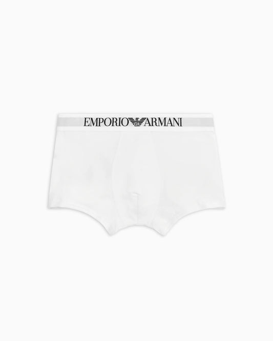 Basic boxer briefs with logo waistband