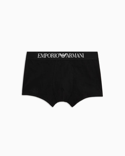Basic boxer briefs with logo waistband
