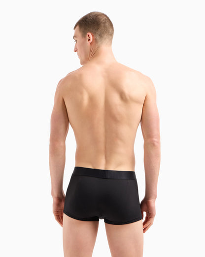Basic boxer briefs with logo waistband