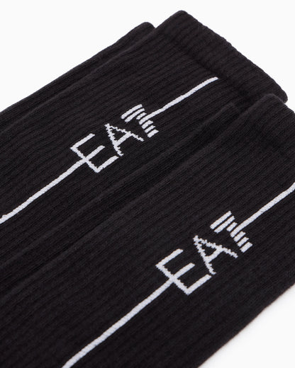 Training socks with jacquard logo Unisex Train Socks