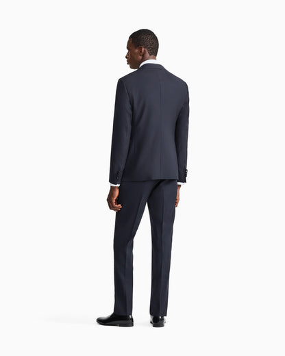 Pure wool, half-canvassed, slim-fit tuxedo from the Soho line
