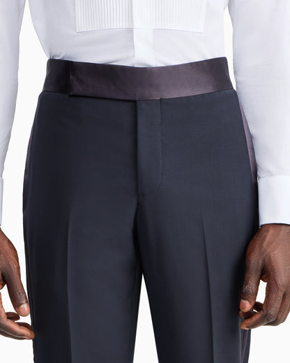 Pure wool, half-canvassed, slim-fit tuxedo from the Soho line