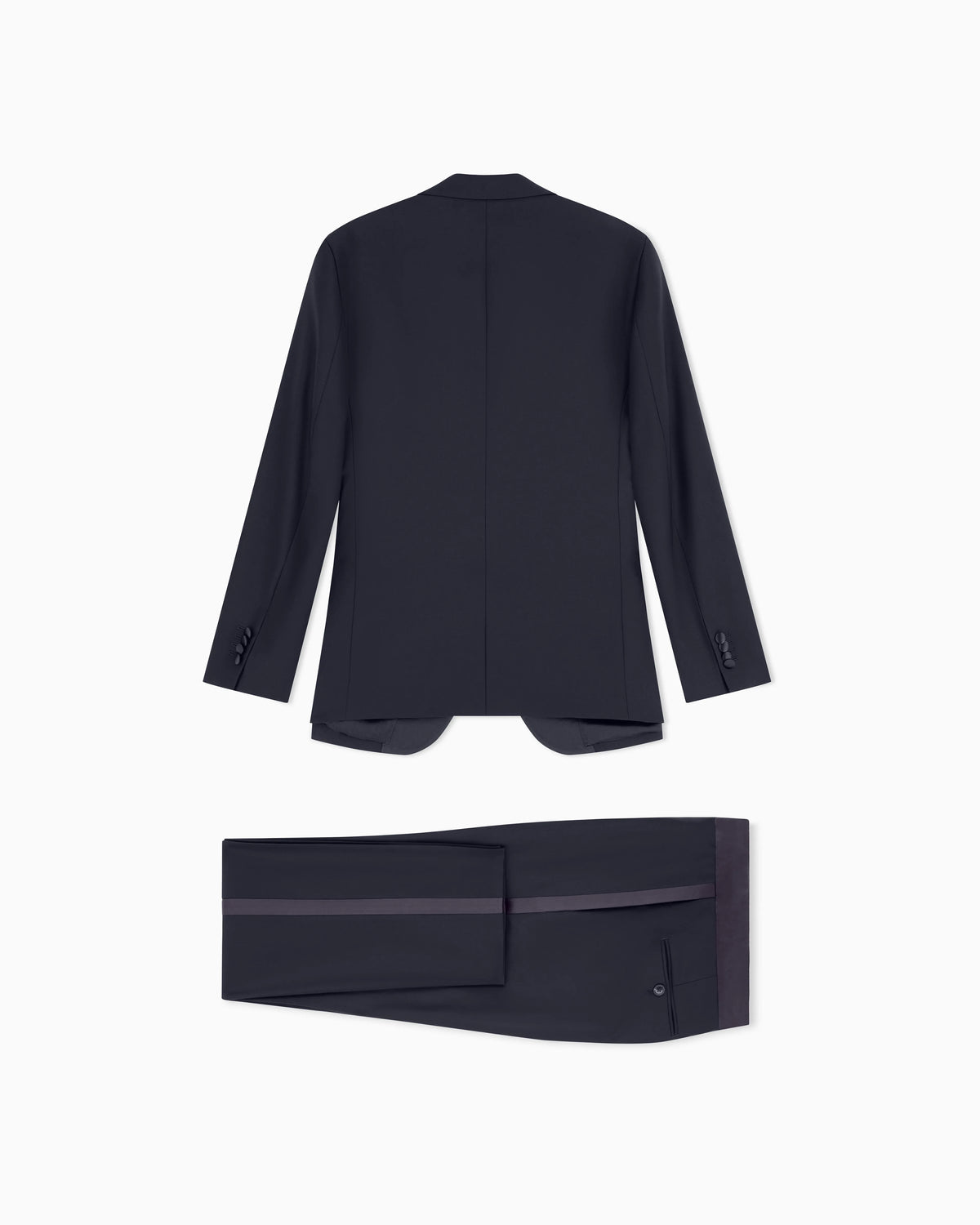 Pure wool, half-canvassed, slim-fit tuxedo from the Soho line