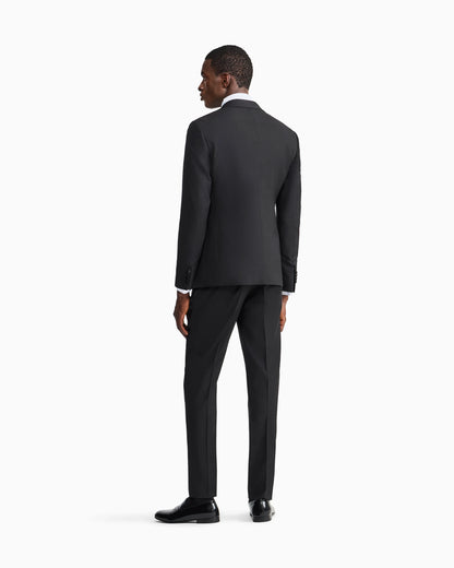 Pure wool, half-canvassed, slim-fit tuxedo from the Soho line