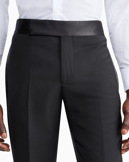 Pure wool, half-canvassed, slim-fit tuxedo from the Soho line
