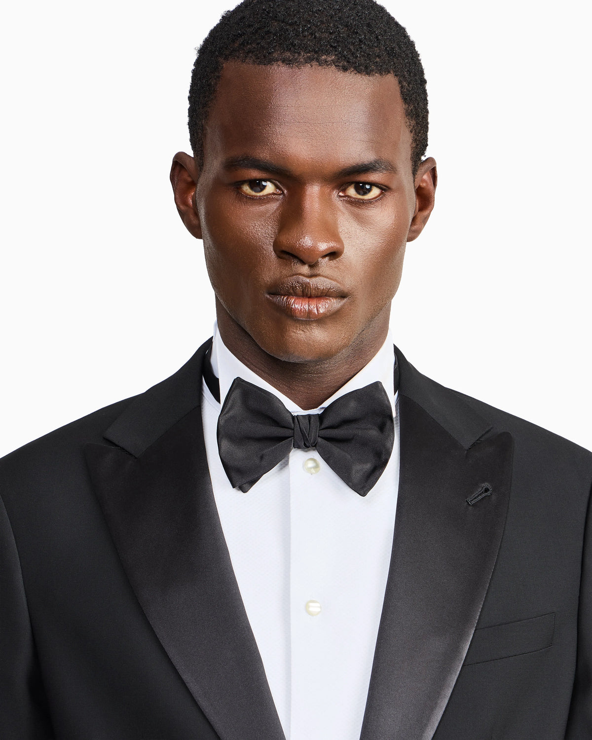Pure wool, half-canvassed, slim-fit tuxedo from the Soho line