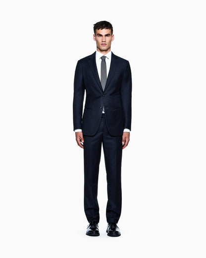 Manhattan Line virgin-wool single-breasted suit