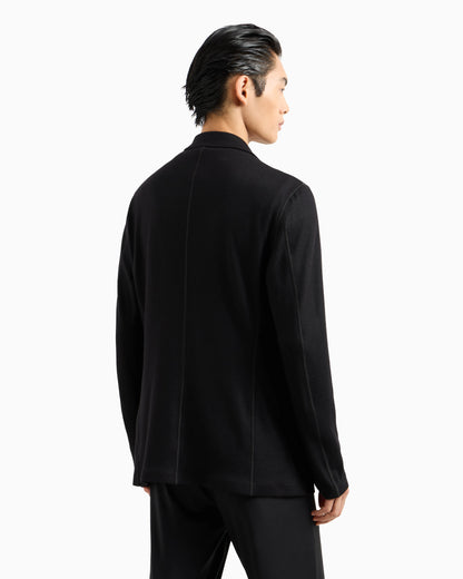 Cashmere jacket in an unlined double-breasted design Icon