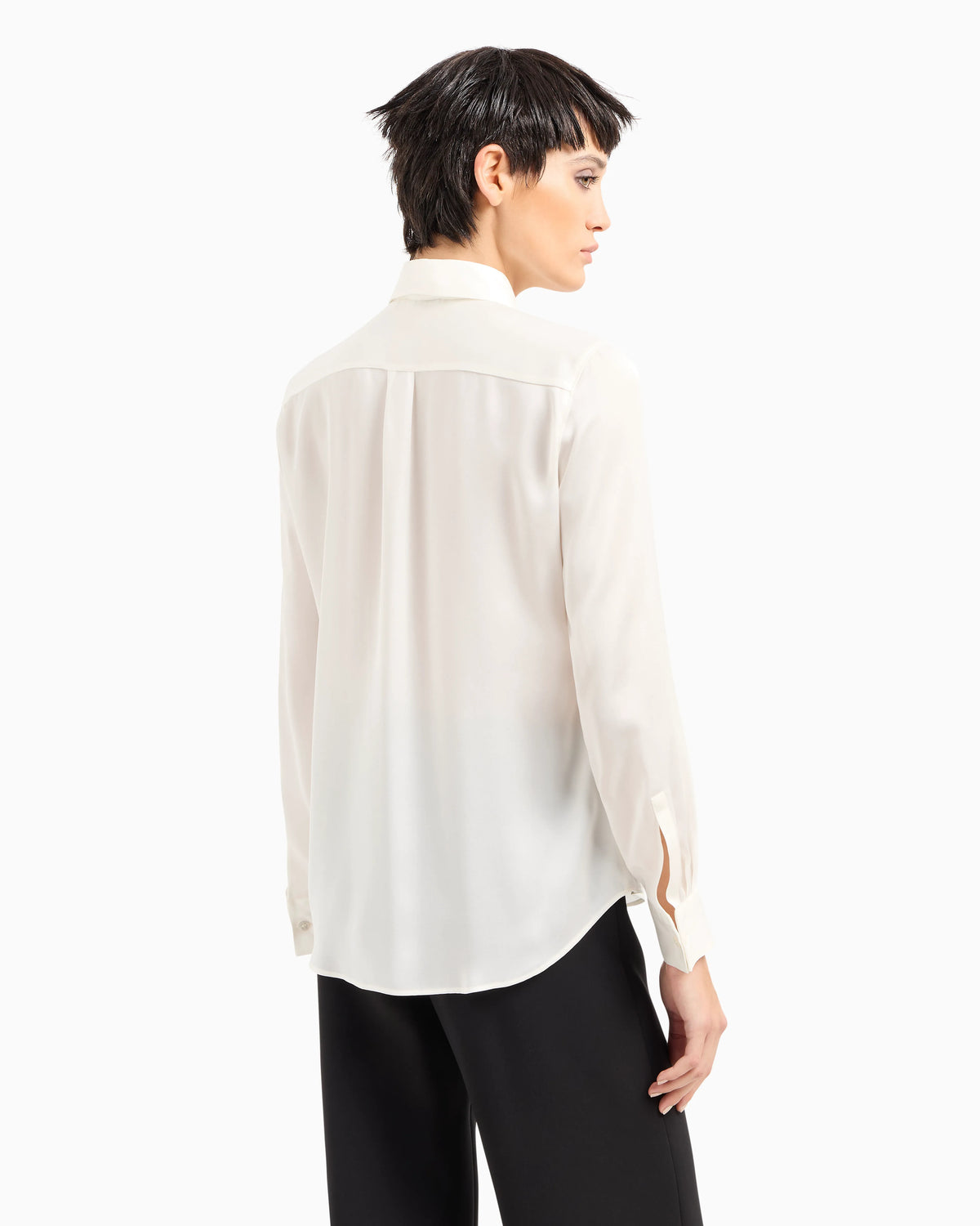 Silk muslin shirt