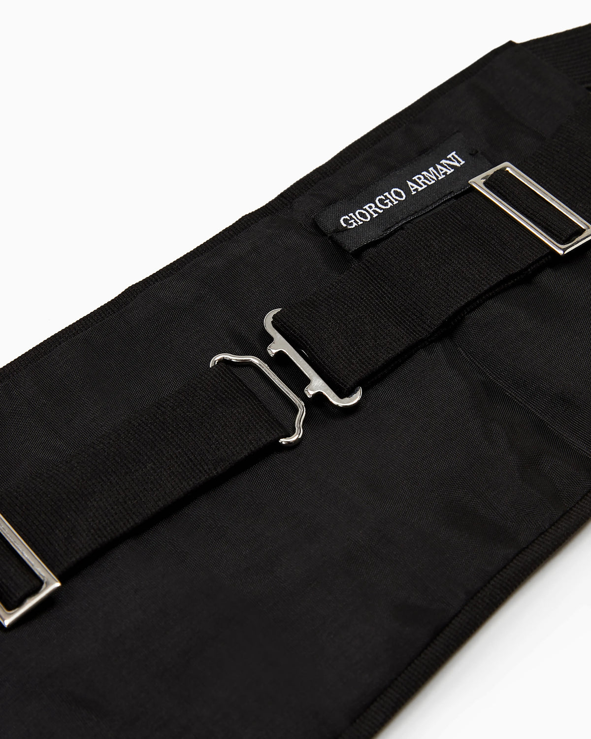 Silk-satin tuxedo cummerbund