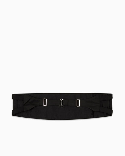 Silk-satin tuxedo cummerbund