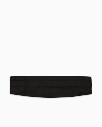 Silk-satin tuxedo cummerbund
