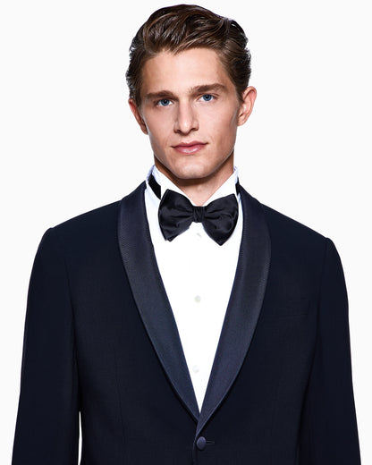 Icon tuxedo shirt in cotton poplin