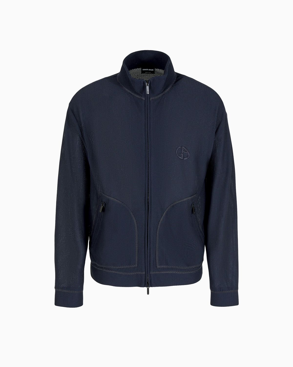 Stretch jersey blouson