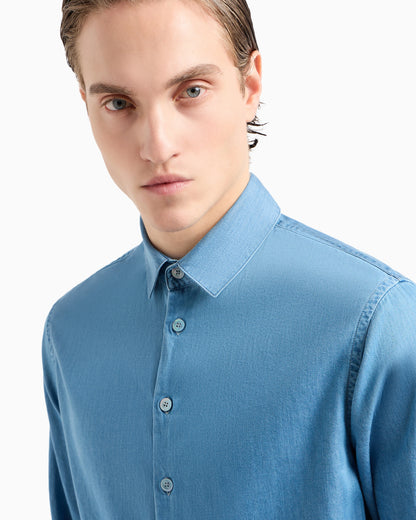 Denim Collection cotton denim shirt
