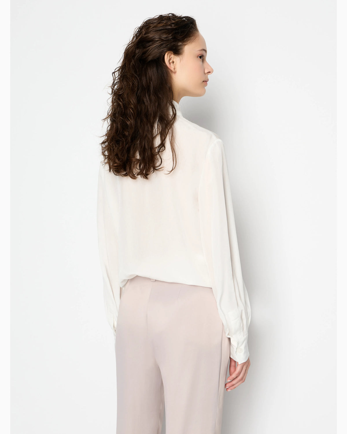 Crepe de chine shirt