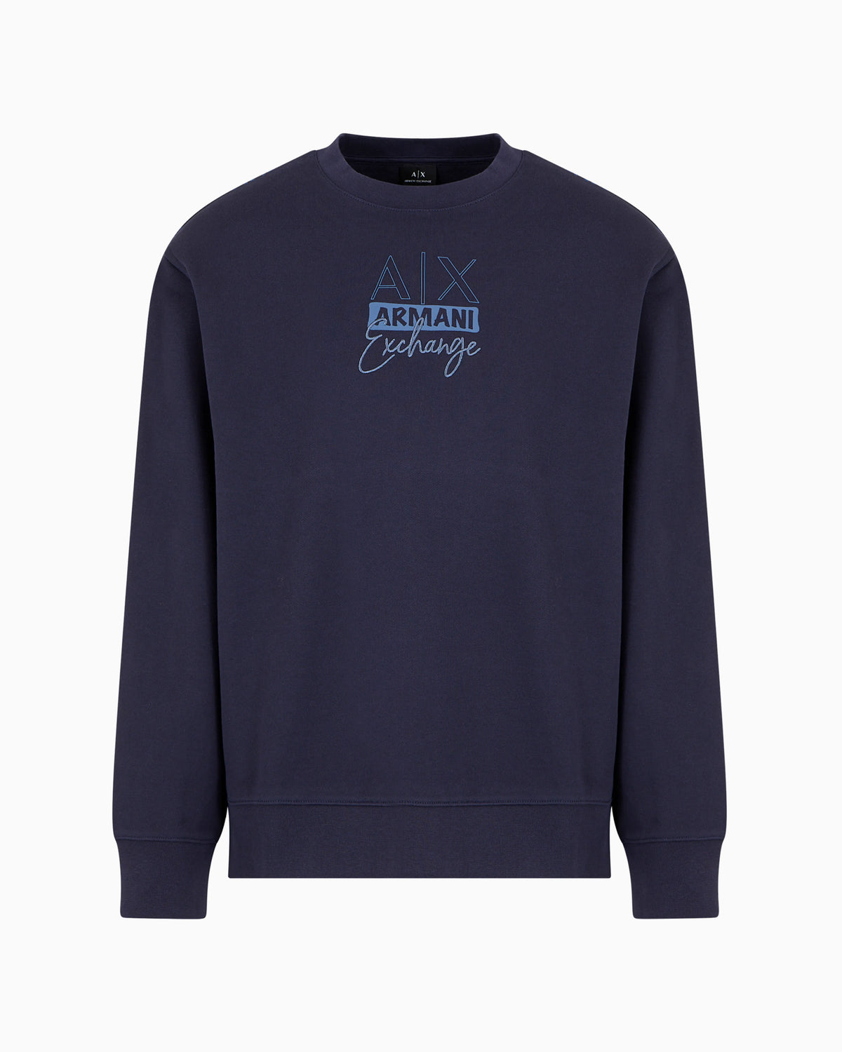 ASV organic cotton crewneck sweatshirt with front print