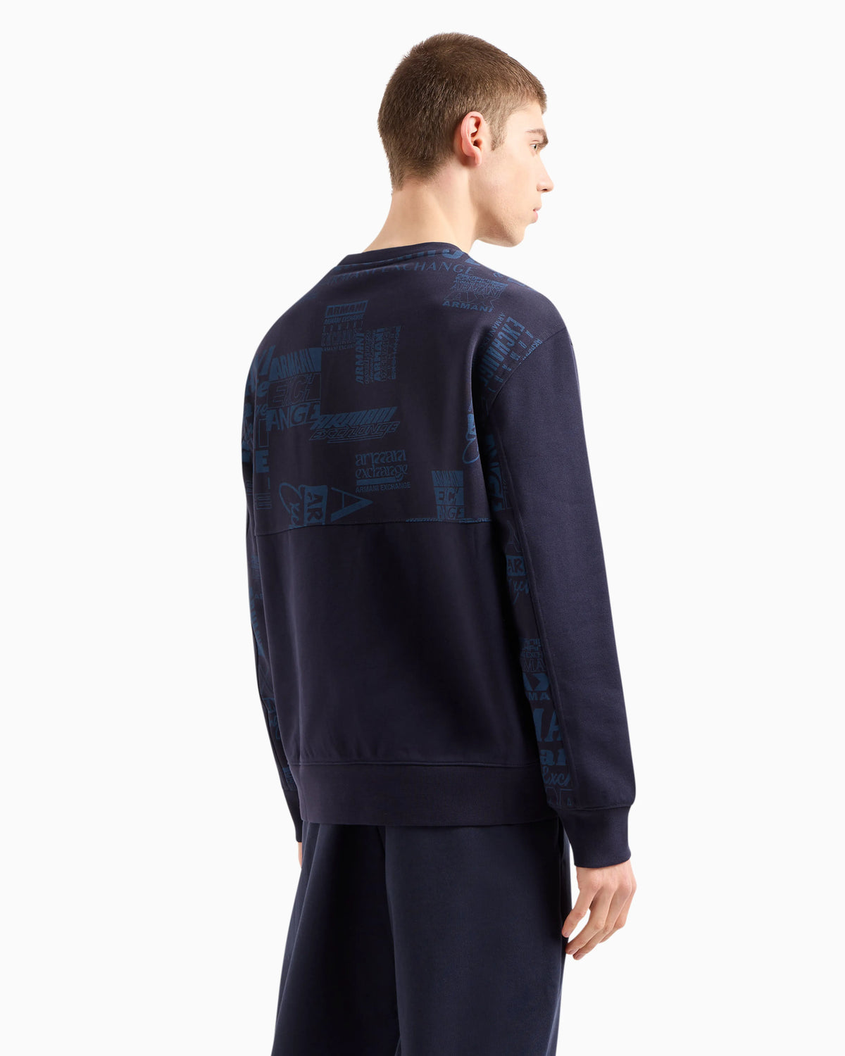ASV organic cotton crewneck sweatshirt with front print