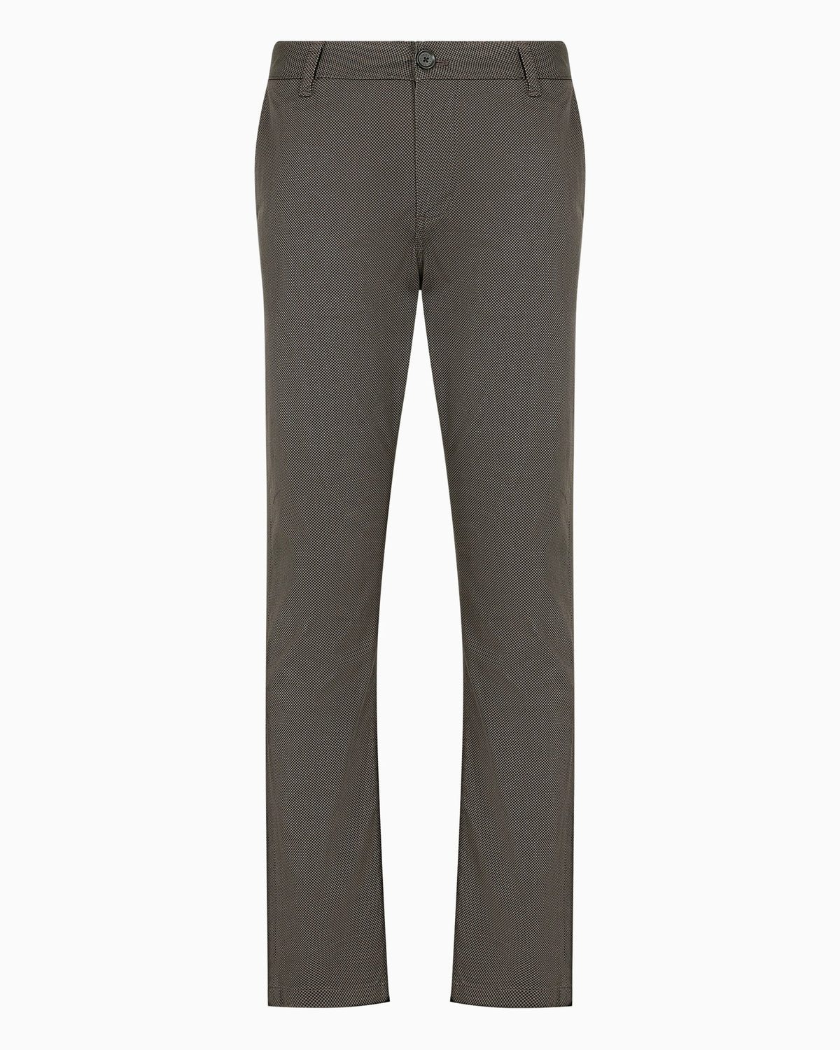 Regular fit gabardine trousers