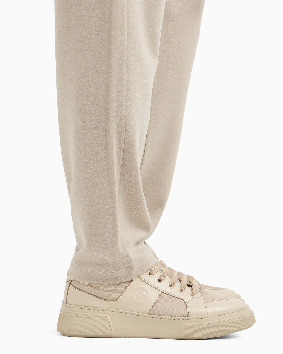 trousers in pure cashmere jersey