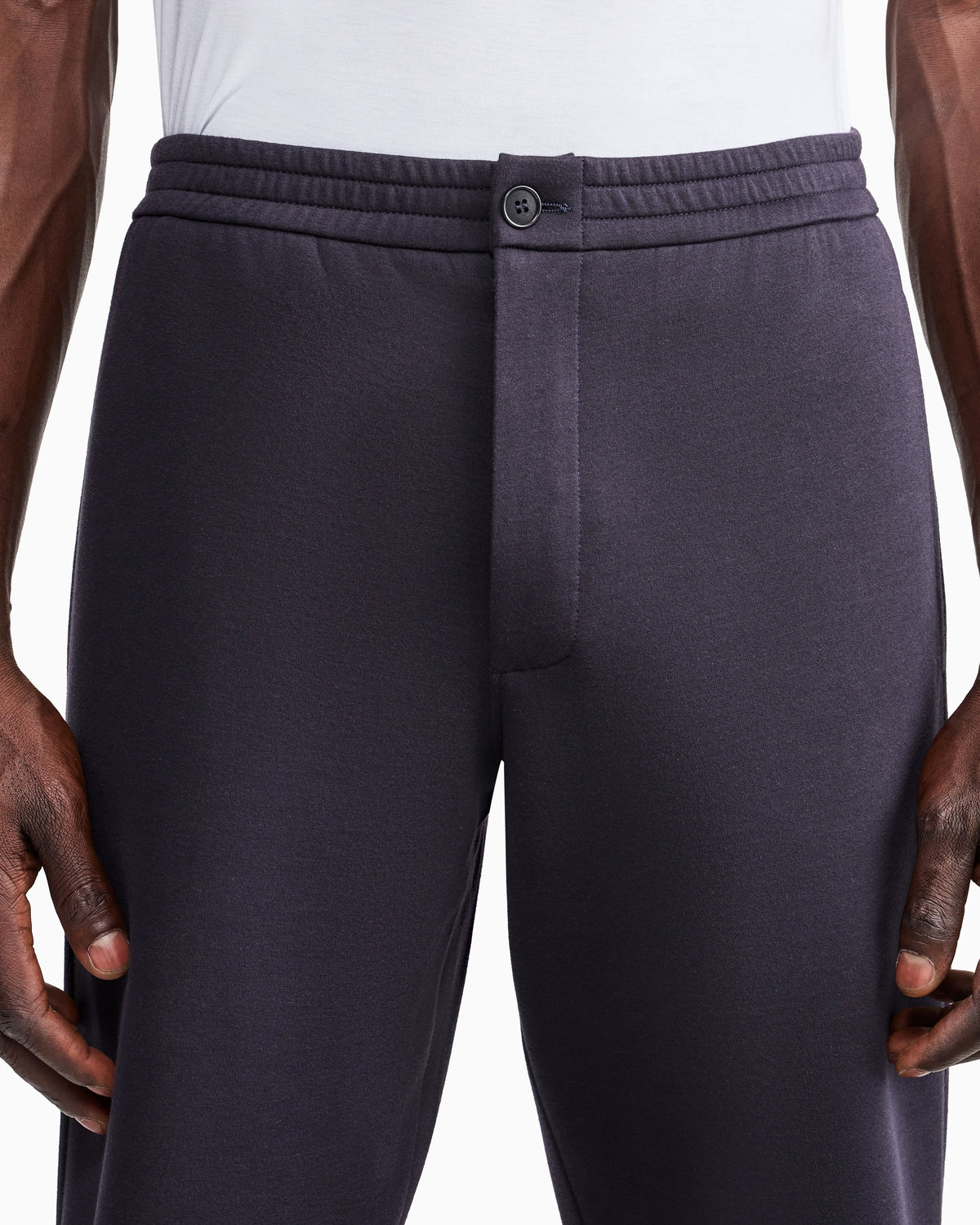 Cotton double-jersey trousers
