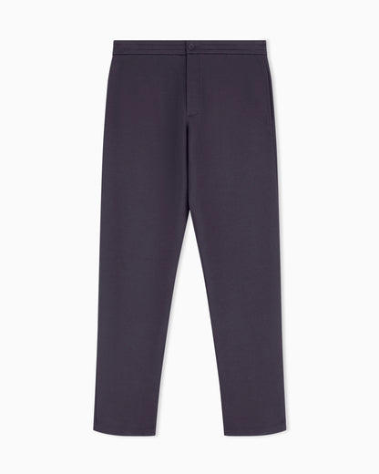Cotton double-jersey trousers