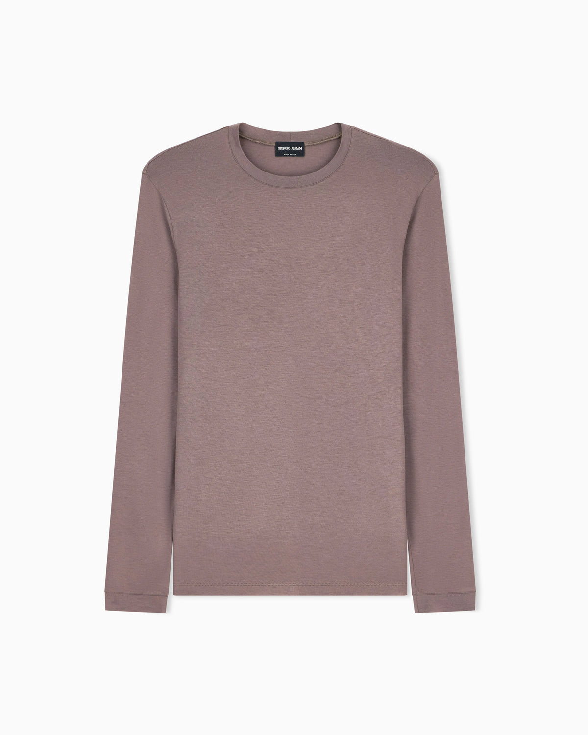 Long sleeve jumper in stretch viscose