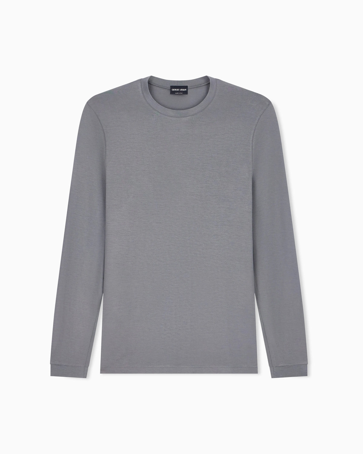 Long sleeve jumper in stretch viscose