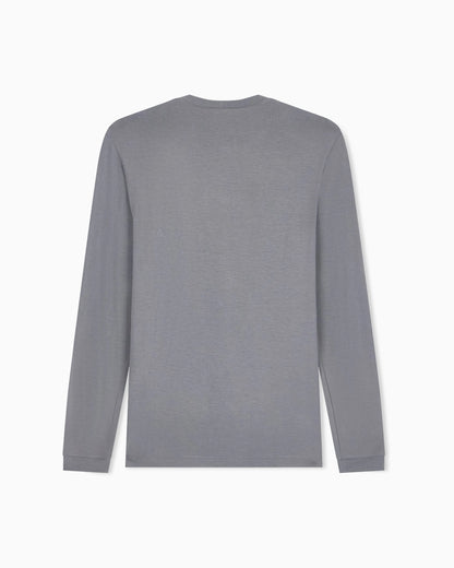 Long sleeve jumper in stretch viscose