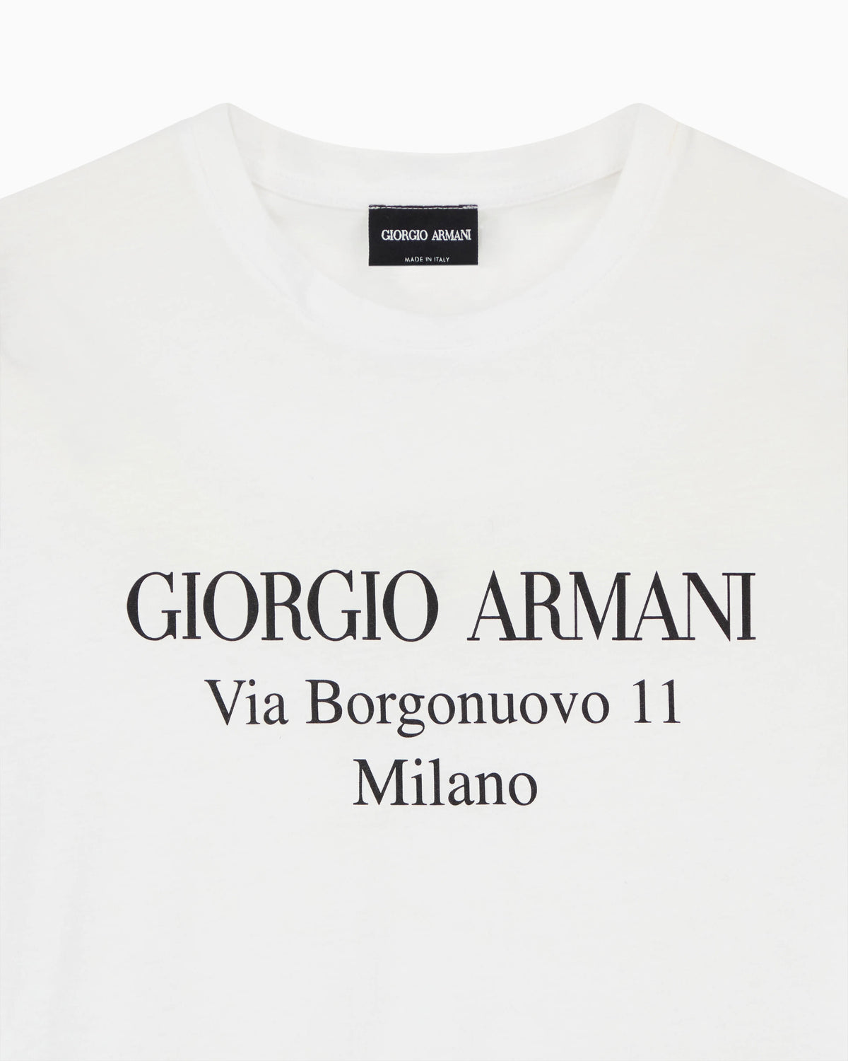 Jersey t-shirt  in Pima cotton with a front print