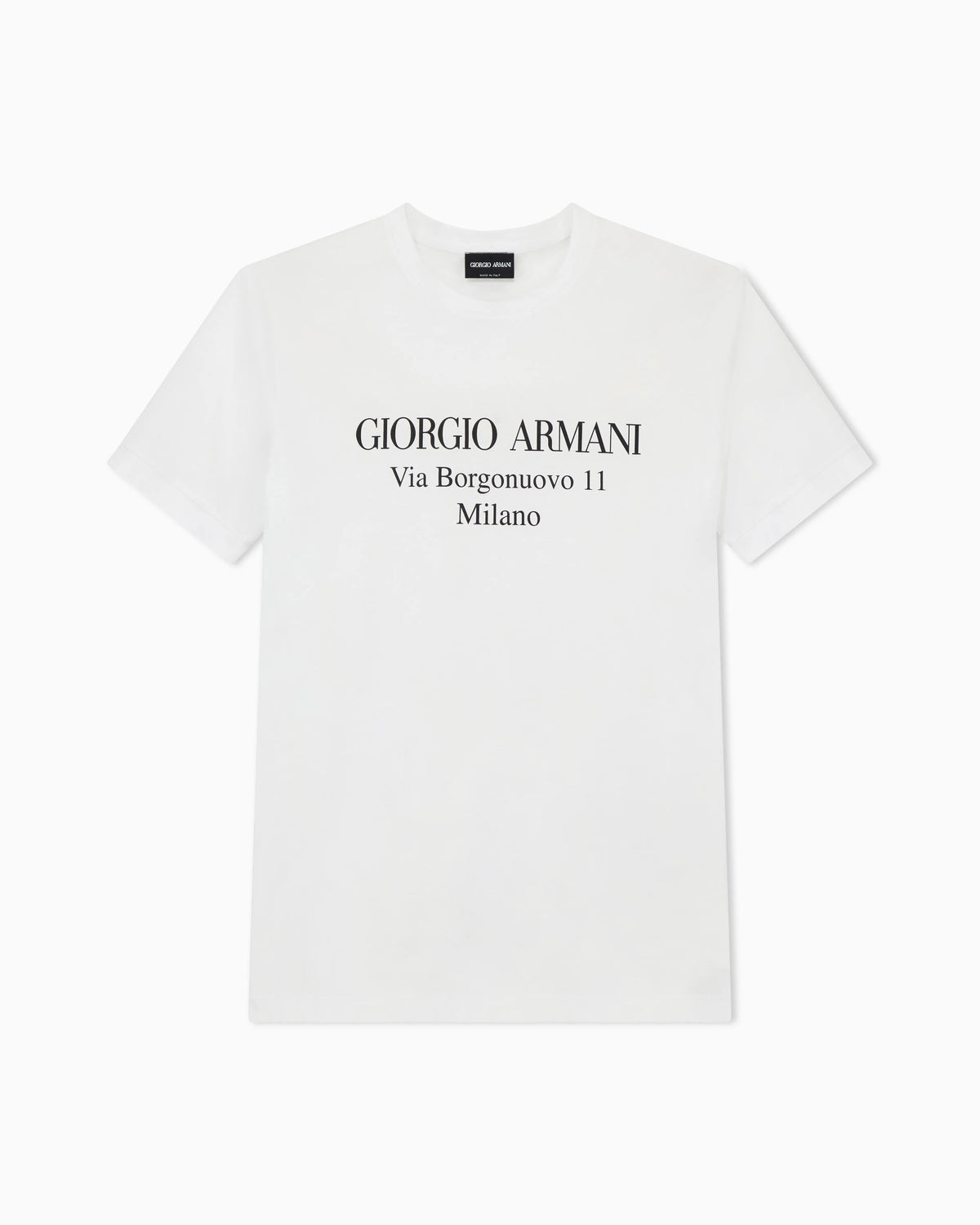 Jersey t-shirt  in Pima cotton with a front print