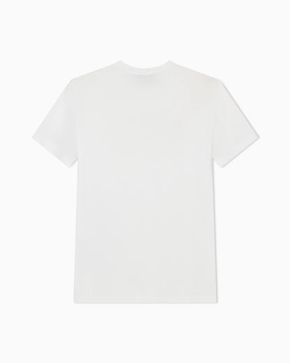 Jersey t-shirt  in Pima cotton with a front print
