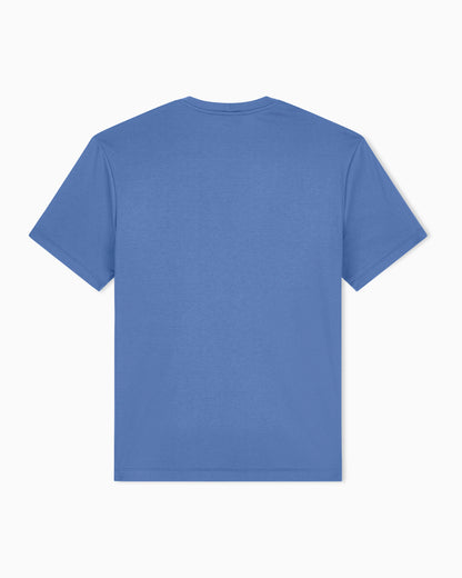 Short-sleeve cotton interlock T-shirt with logo