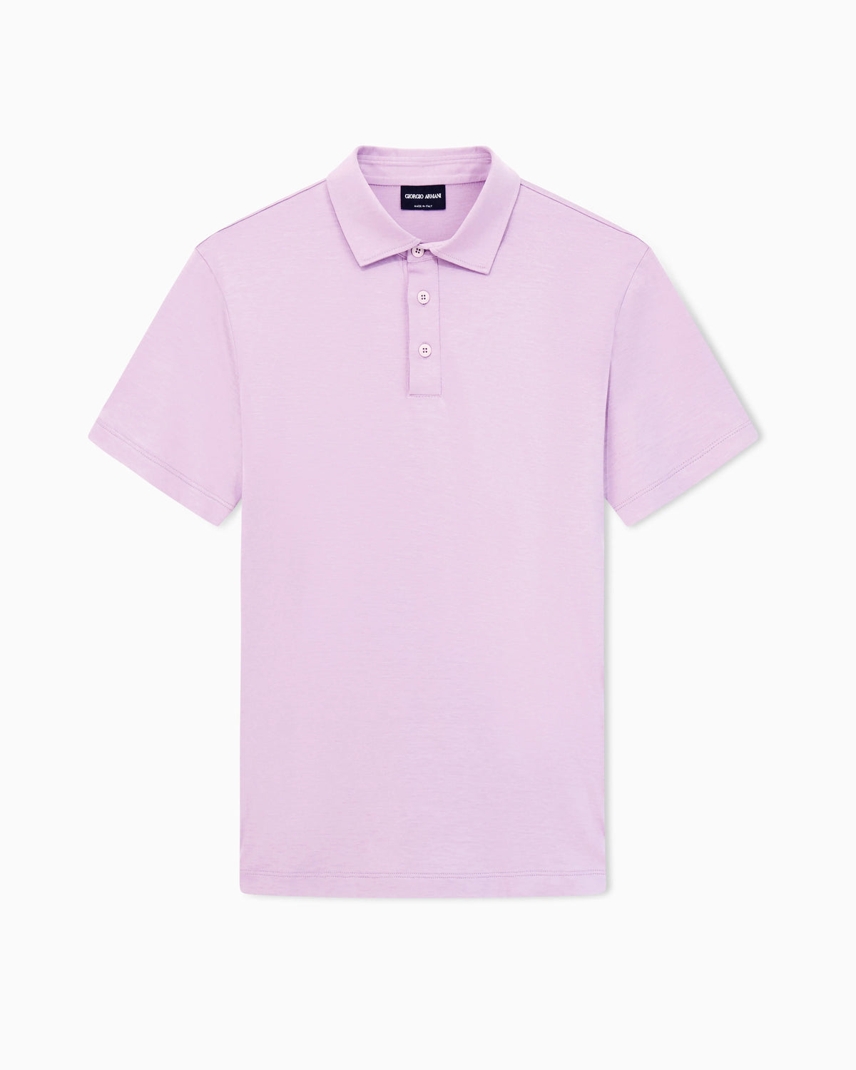 Silk and cotton-mélange jersey polo shirt