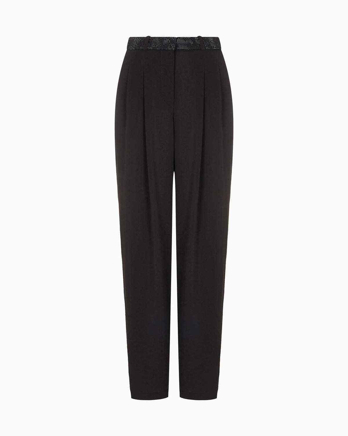 Single–darted georgette trousers