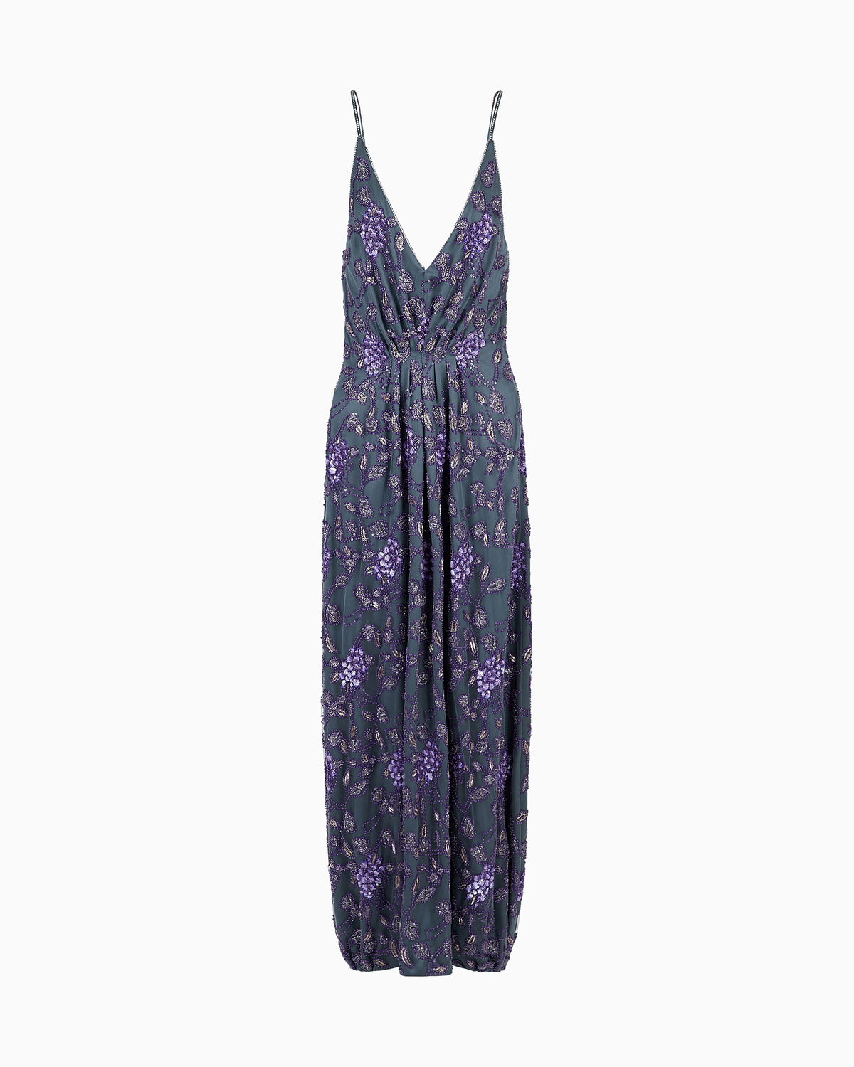 Embroidered long dress