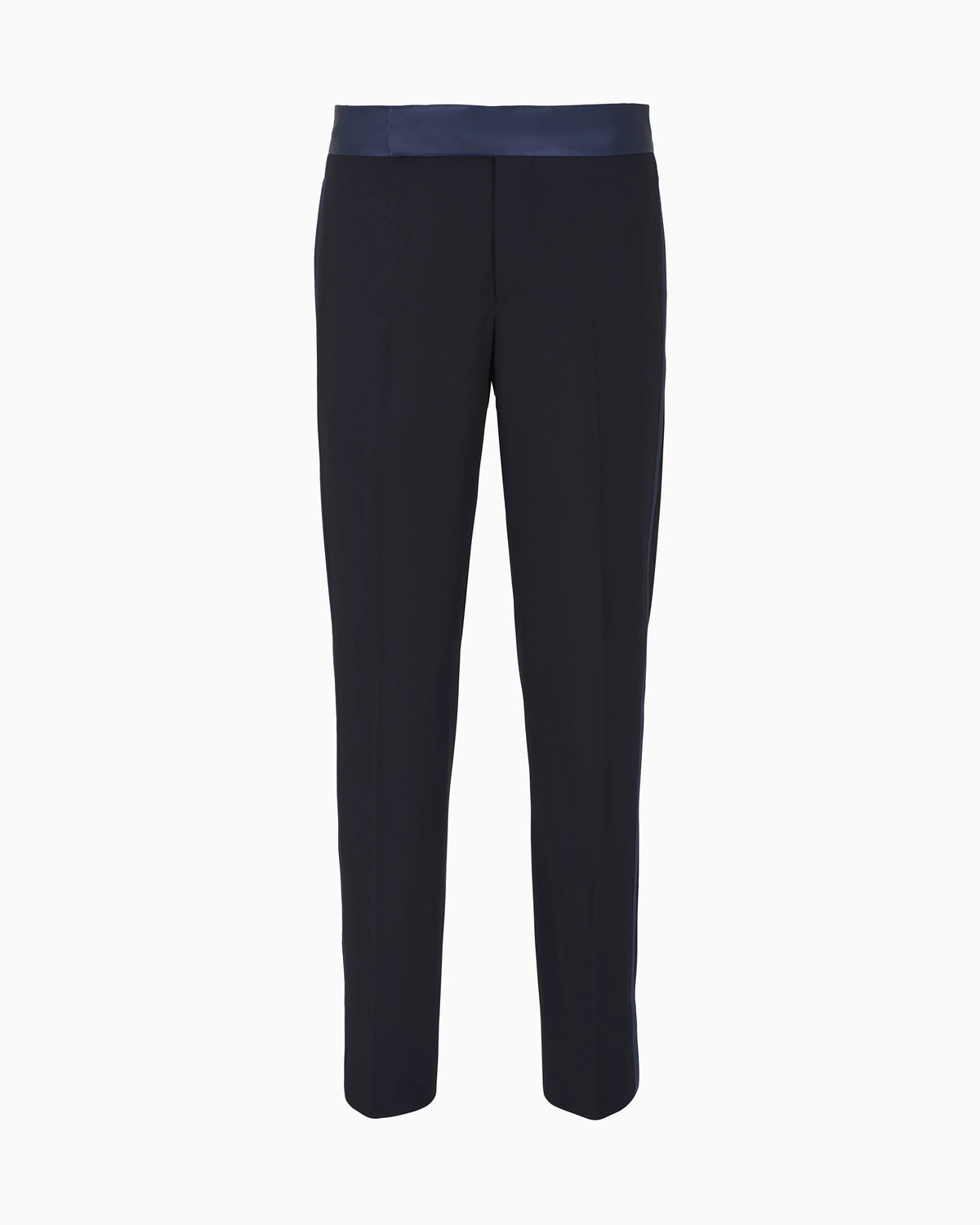 Wool crêpe tuxedo trousers