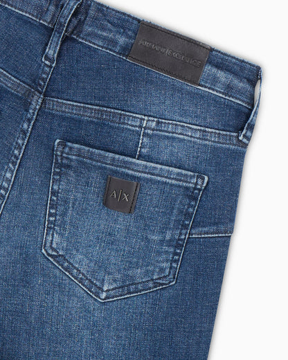 J69 super skinny lift up jeans in indigo denim