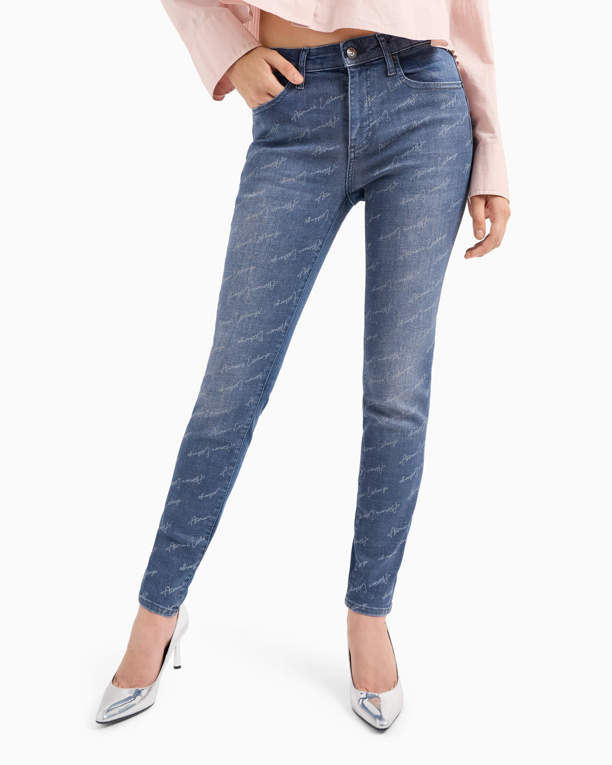 J69 super skinny lift up jeans in indigo denim